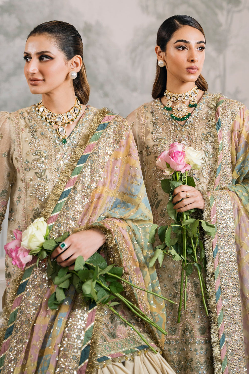 Baroque Embroidered Masuri CH12-04 Ayla's Atelier